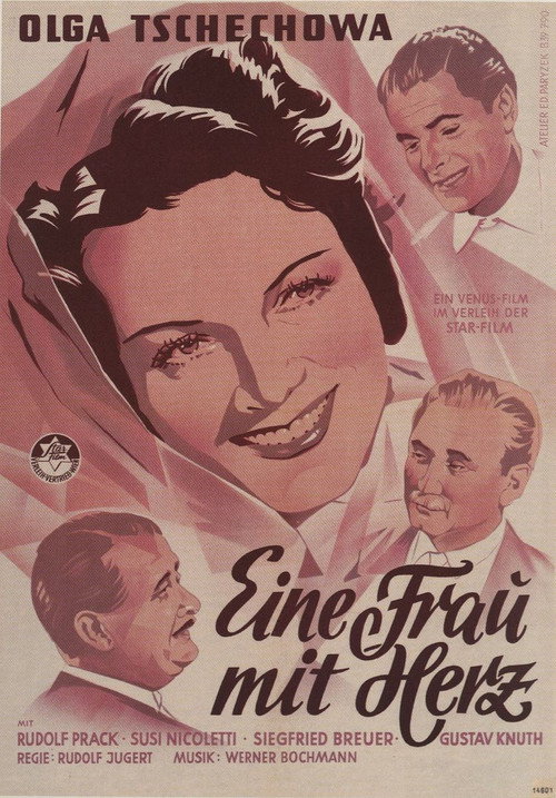 Movie poster for Eine Frau mit Herz (1951)