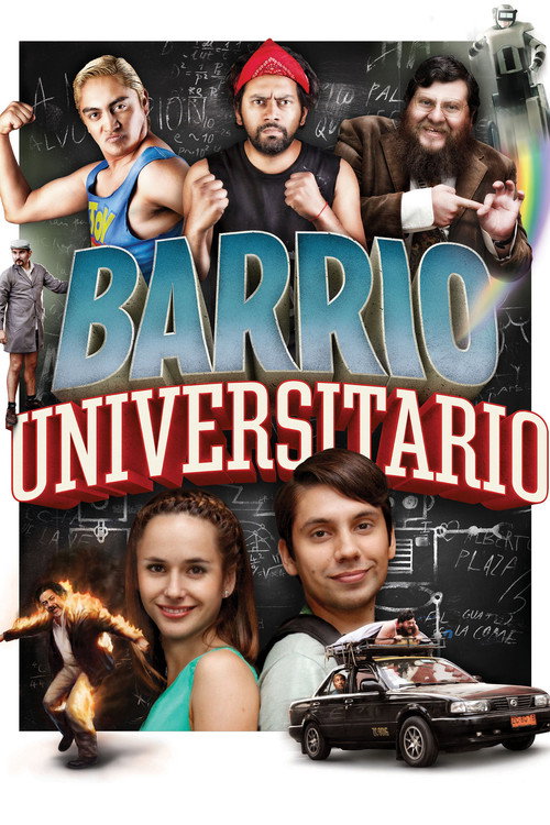 Movie poster for Barrio Universitario (2013)