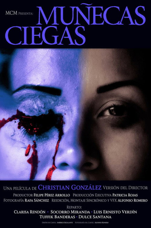 Movie poster for Muñecas Ciegas (2013)