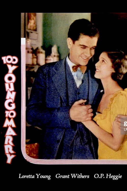 Movie poster for Too Young to Marry (1931)