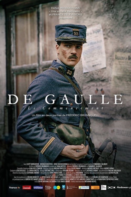 Movie poster for De Gaulle, le commencement (2025)