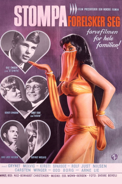 Movie poster for Stompa forelsker seg (1965)