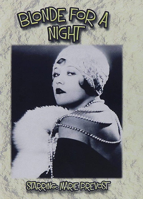 Movie poster for A Blonde for a Night (1928)