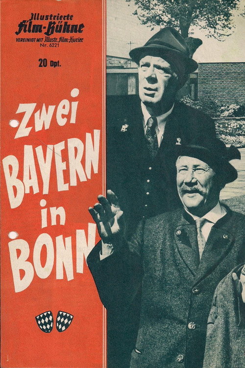 Movie poster for Zwei Bayern in Bonn (1962)