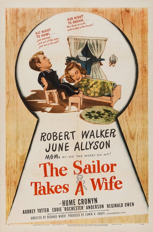 Movie poster for The Sailor Takes a Wife (1945)