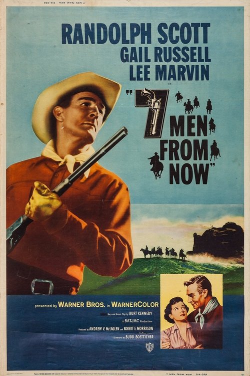 Movie poster for 7 Men from Now (1956)
