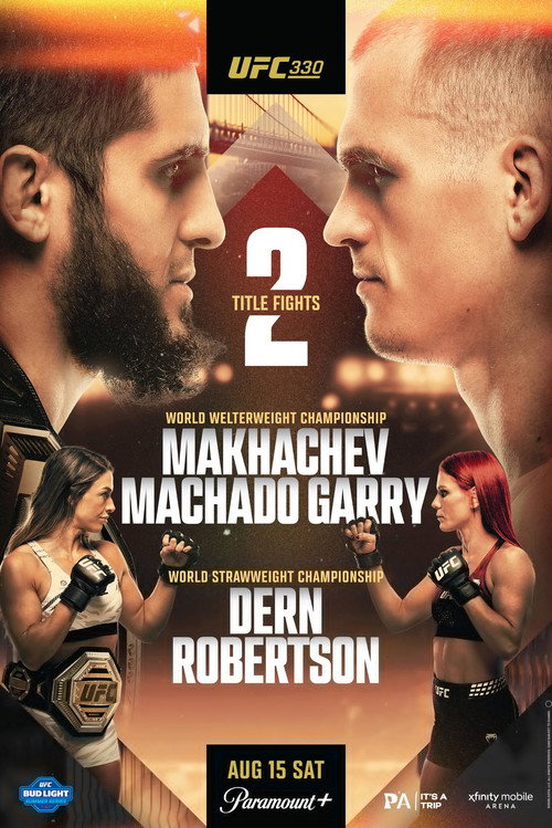 Movie poster for UFC 330: Makhachev vs. Machado Garry (2026)