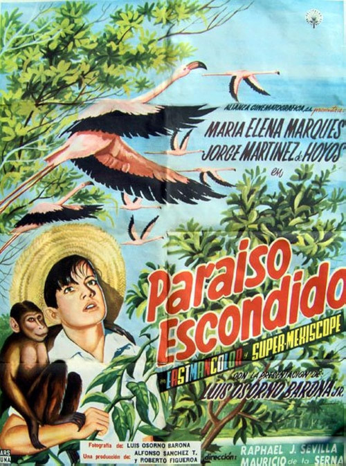 Movie poster for Hidden Paradise (1961)