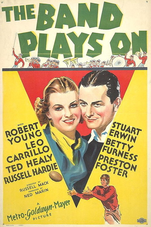 Movie poster for The Band Plays On (1934)