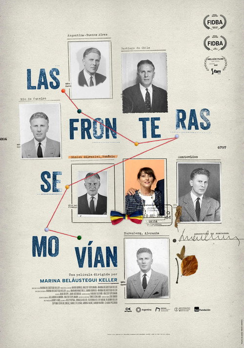 Movie poster for Las fronteras se movían (2023)