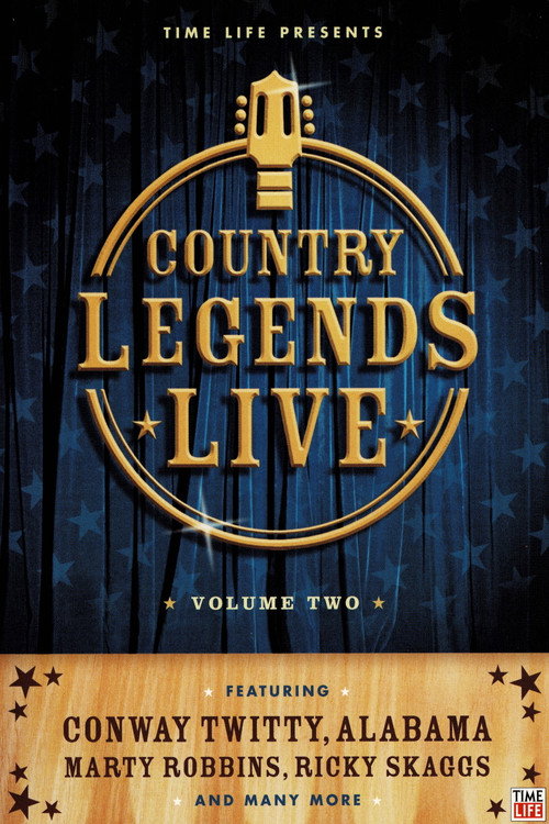 Movie poster for Time-Life: Country Legends Live, Vol. 2 (2005)