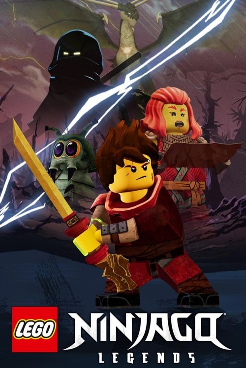 Movie poster for LEGO Ninjago Legends: Kai’s Monstrous Journey (2025)