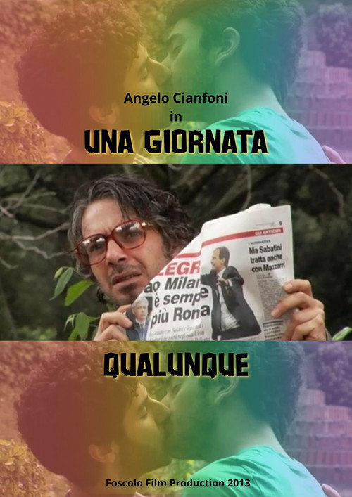 Movie poster for Una giornata qualunque (2013)