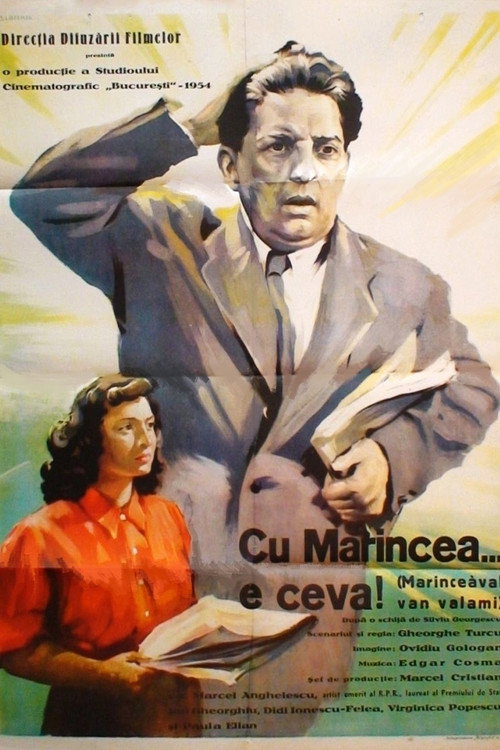 Movie poster for Cu Marincea e ceva (1954)