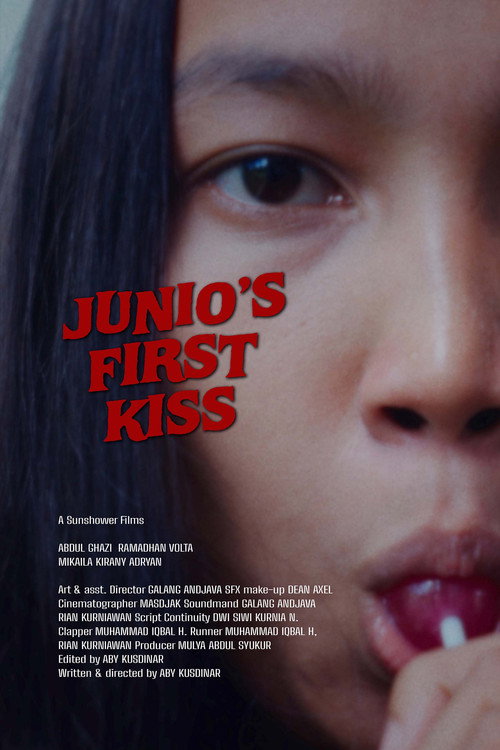 Movie poster for Junio's First Kiss