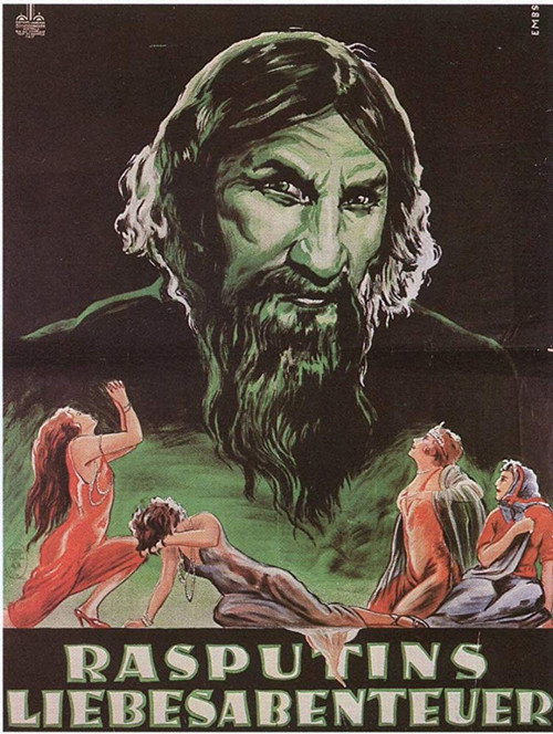 Movie poster for Rasputins Liebesabenteuer (1928)