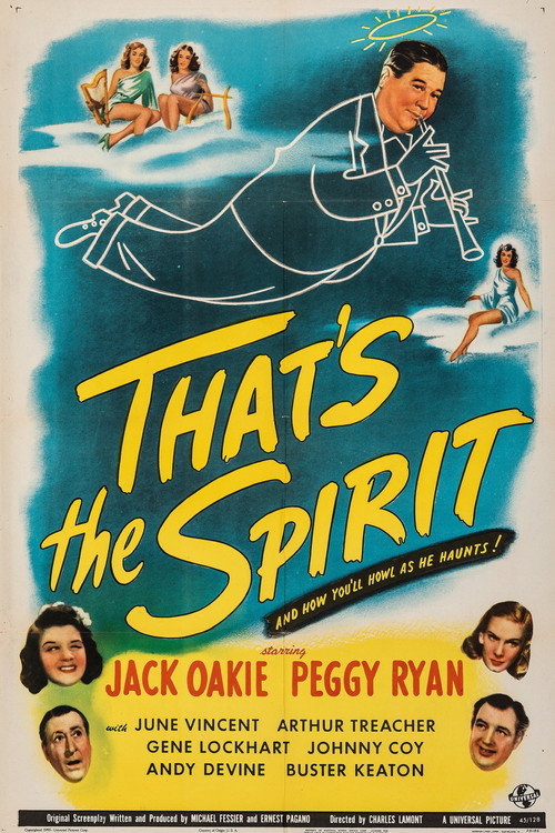 Movie poster for That's the Spirit (1945)
