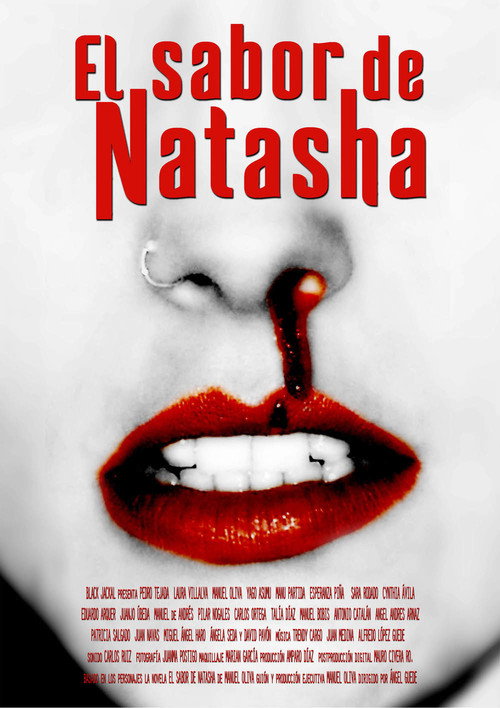 Movie poster for El sabor de Natasha (2016)
