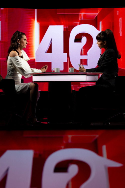 Series poster for 40 Questions with Denise Rifai (2020)