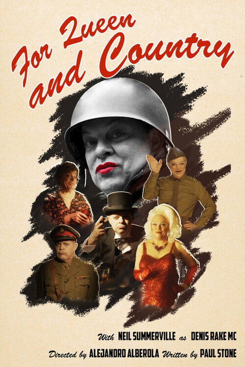 Movie poster for For Queen and Country (2023)