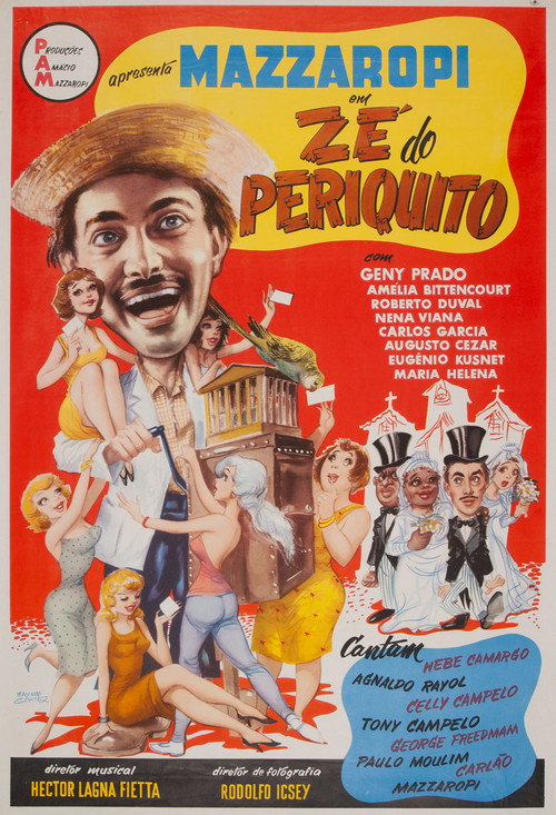 Movie poster for Zé do Periquito (1961)