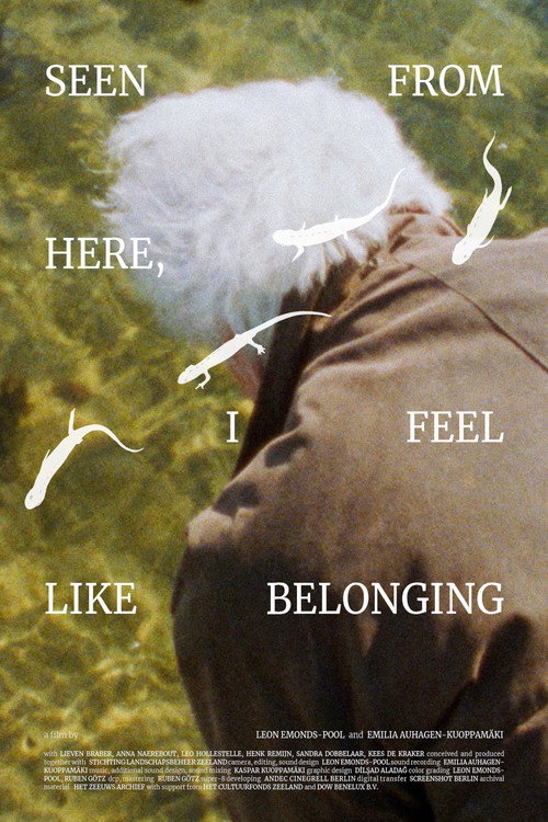 Movie poster for Seen From Here, I Feel Like Belonging (2025)