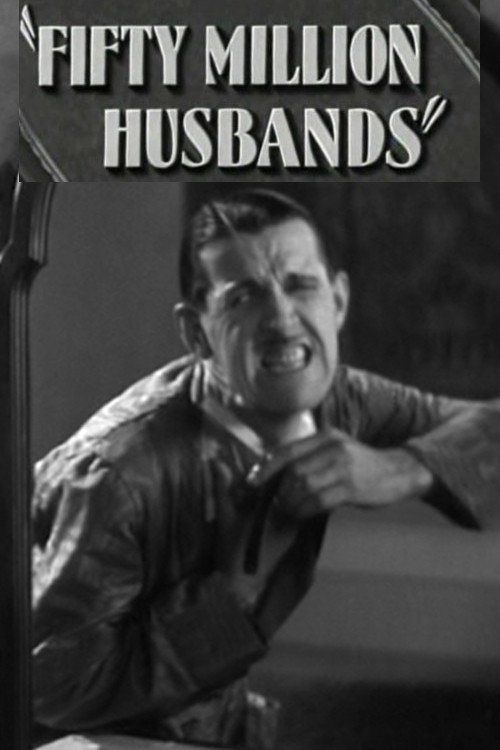 Movie poster for Fifty Million Husbands (1930)