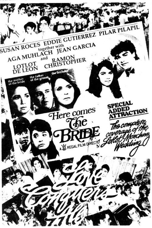 Movie poster for Here Comes the Bride (1989)