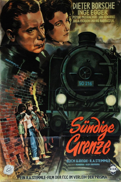 Movie poster for Sündige Grenze (1951)
