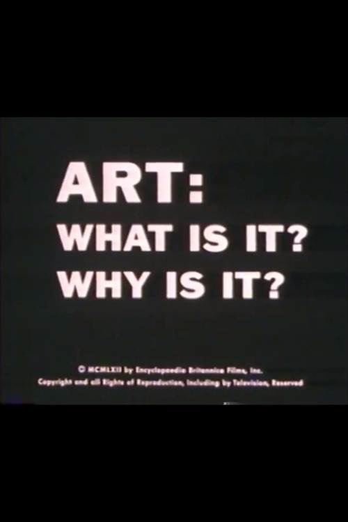 Movie poster for Art, what is it? Why is it? (1963)