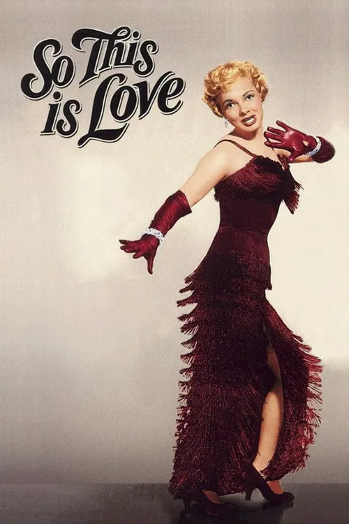 Movie poster for So This Is Love (1953)