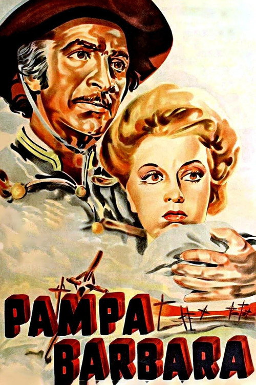 Movie poster for Savage Pampas (1945)