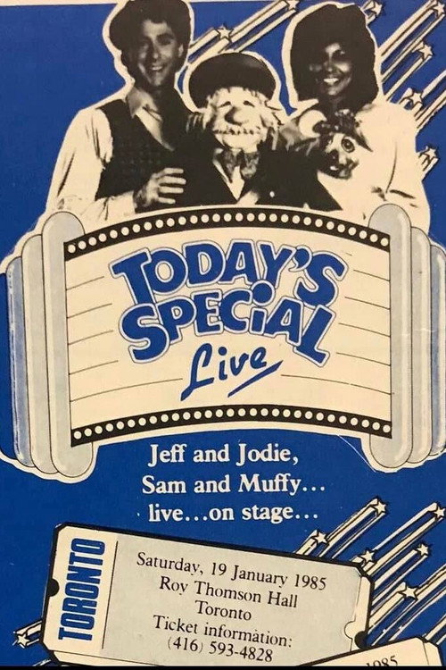 Movie poster for Today's Special: Live on Stage (1985)