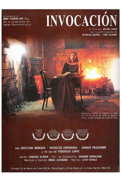 Movie poster for Invocación (2000)