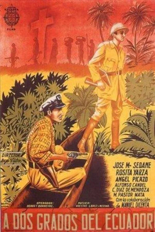 Movie poster for A dos grados del Ecuador (1953)