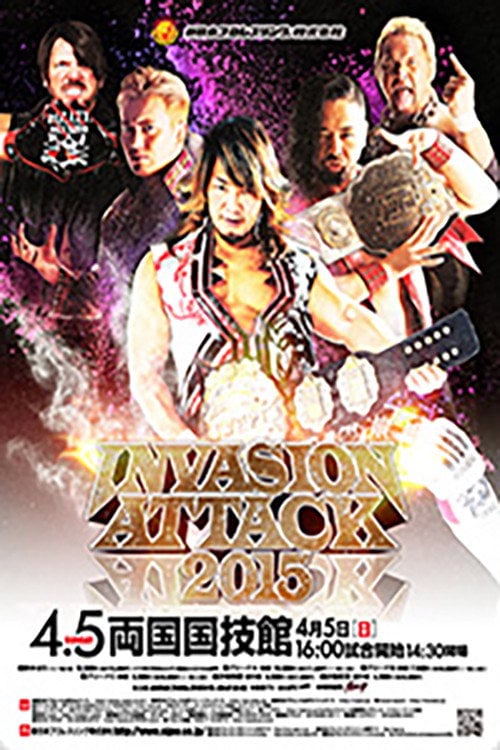 Movie poster for NJPW Invasion Attack 2015 (2015)