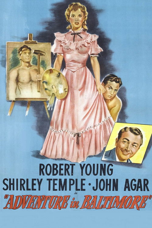 Movie poster for Adventure in Baltimore (1949)