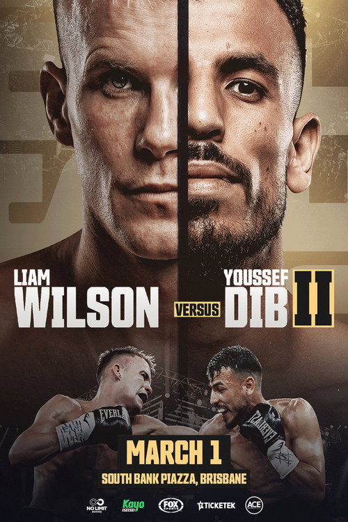 Movie poster for Liam Wilson vs. Youssef Dib II (2025)