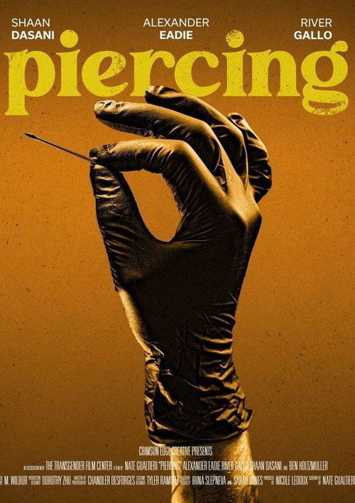 Movie poster for Piercing (2022)