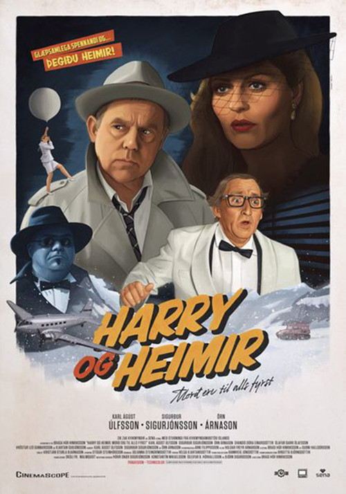 Movie poster for Harry & Heimir: Murders Come First (2014)