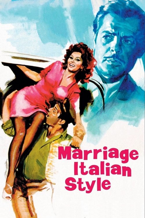 Movie poster for Marriage Italian Style (1964)