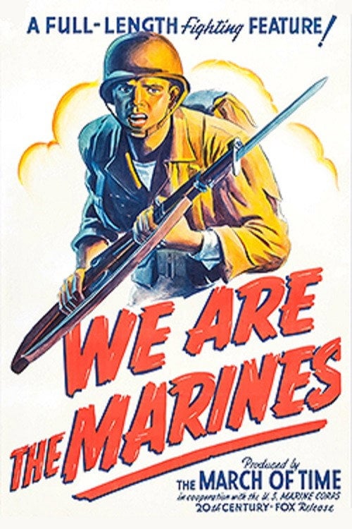 Movie poster for We Are the Marines (1942)