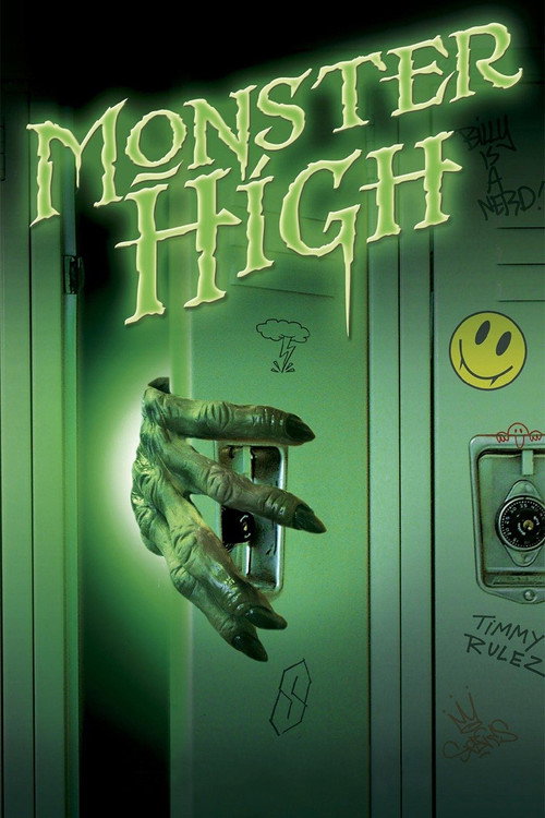 Movie poster for Monster High (1989)