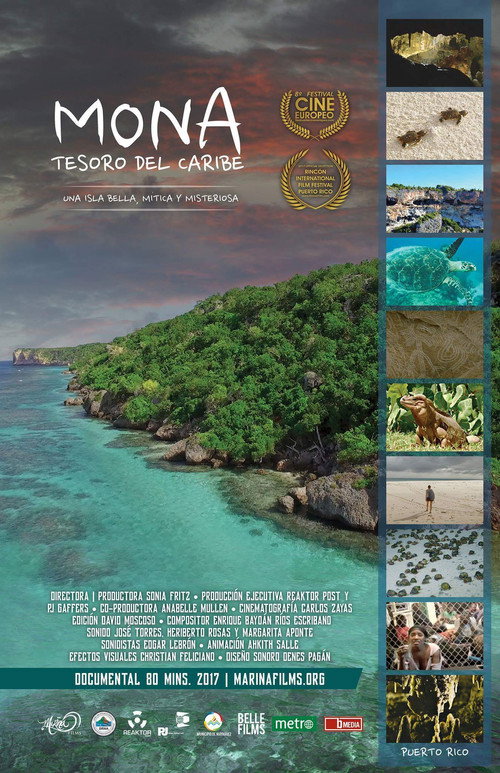 Movie poster for Mona: tesoro del Caribe (2017)