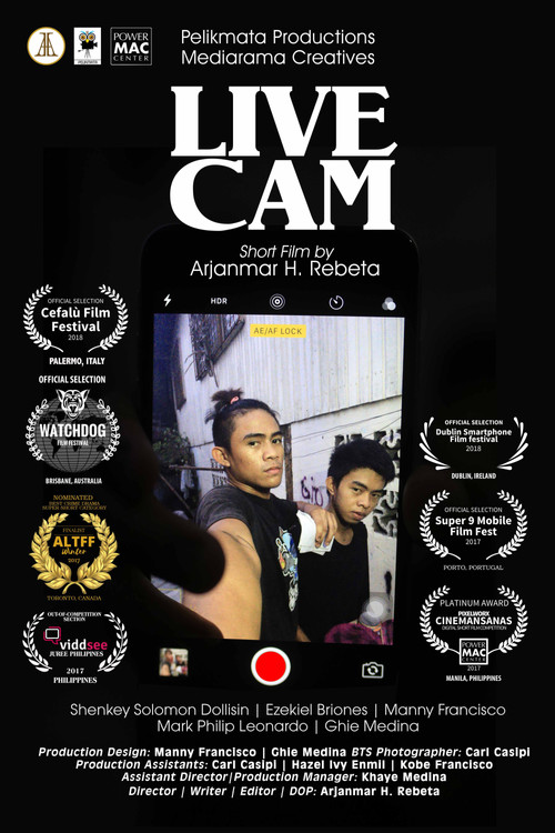 Movie poster for Live Cam