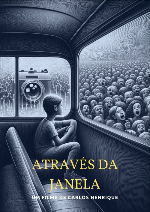 Movie poster for Através da Janela (2024)