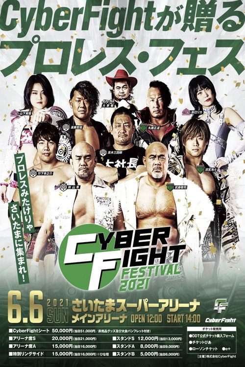 Movie poster for CyberFight Festival 2021 (2021)