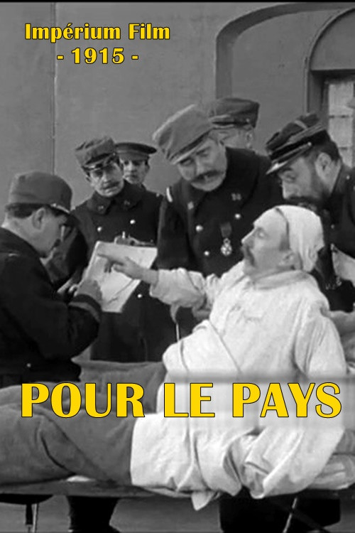 Movie poster for Pour le pays (1915)