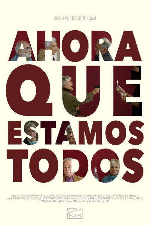 Movie poster for Ahora que estamos todos (2022)
