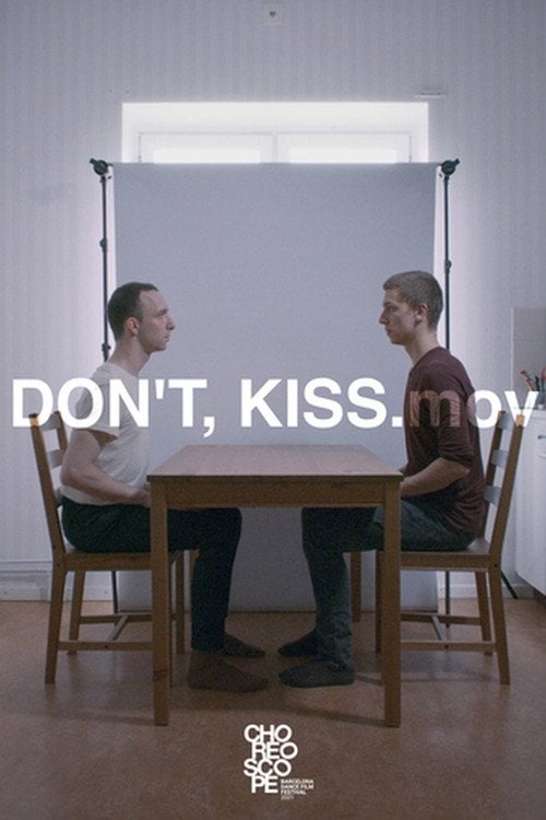Movie poster for Don't, Kiss. mov (2021)